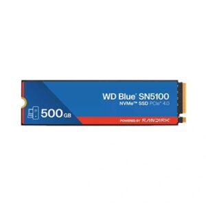 WD Blue SN5100 500GB NVMe Gen4 SSD WDS500G5B0E