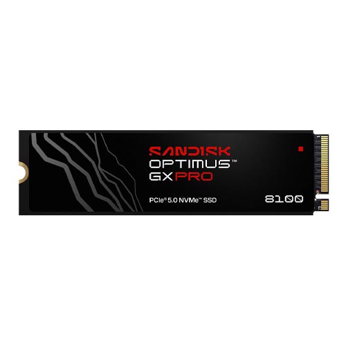 SANDISK 1TB Optimus GX PRO 8100 Gen5 NVMe SSD (Without Heatsink) SDSP82100TAN-000E0