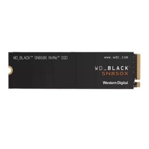 Western Digital Black SN850X 4TB M.2 NVMe Gen4 Internal SSD WDS400T2X0E