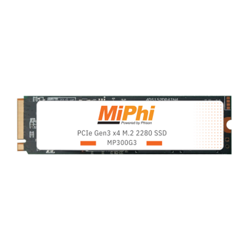 MiPhi MP300 G3 256GB PCIe 3.0 NVME SSD MP5015256G